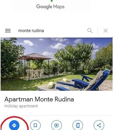 Apartman Monte Rudina